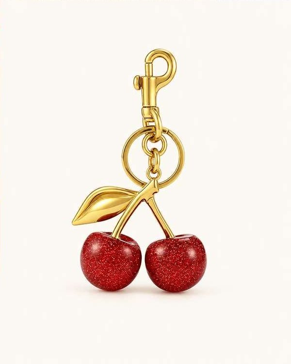 Cherry Keychain