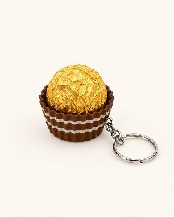 Chocolate Truffle Fidget Keychain