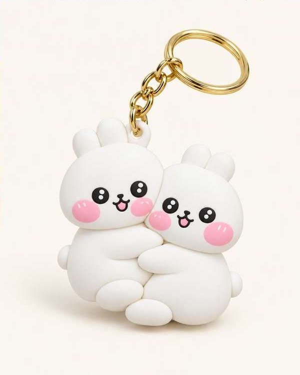 Cute Pair Keychain