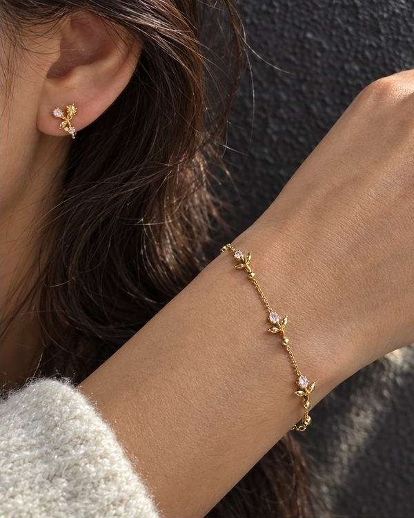 Golden Leaf Bracelet, photo 2